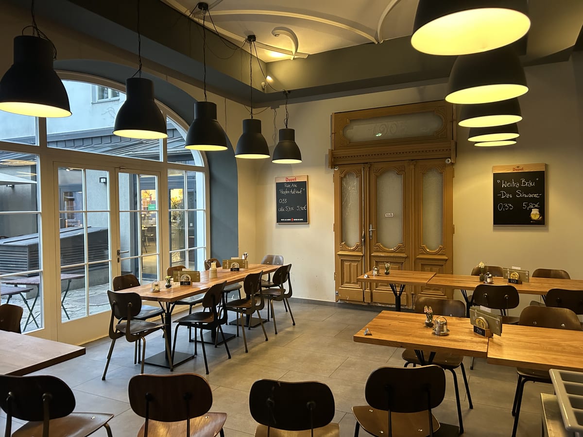 Brauhof Wien Brauerei interior, Vienna